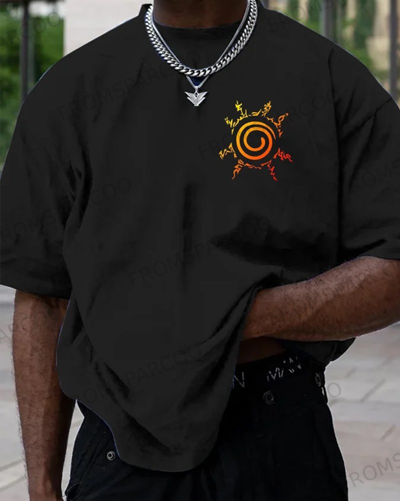 Unisex Anime Personalized Printed T-Shirt