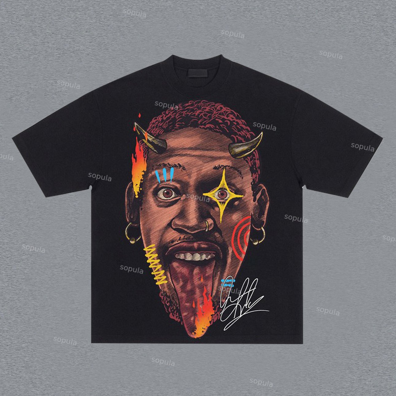 Sopula Bad Boys Graphic Cotton T-Shirt