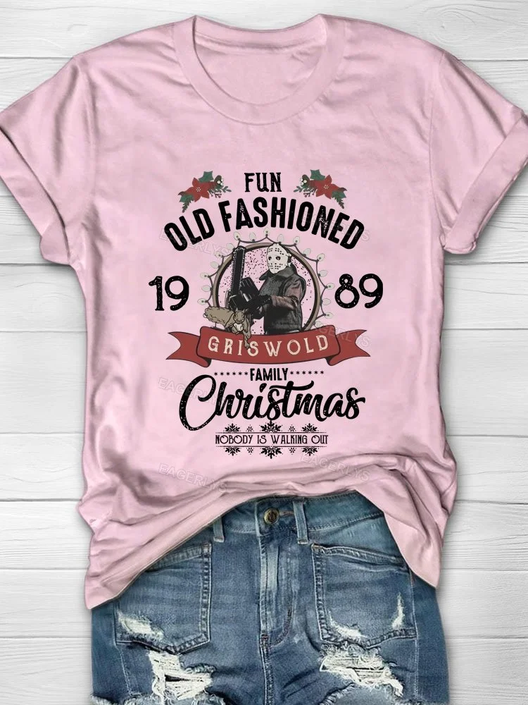Eagerlys Griswold Fun Old Fashioned Family Christmas T-shirt Eagerlys