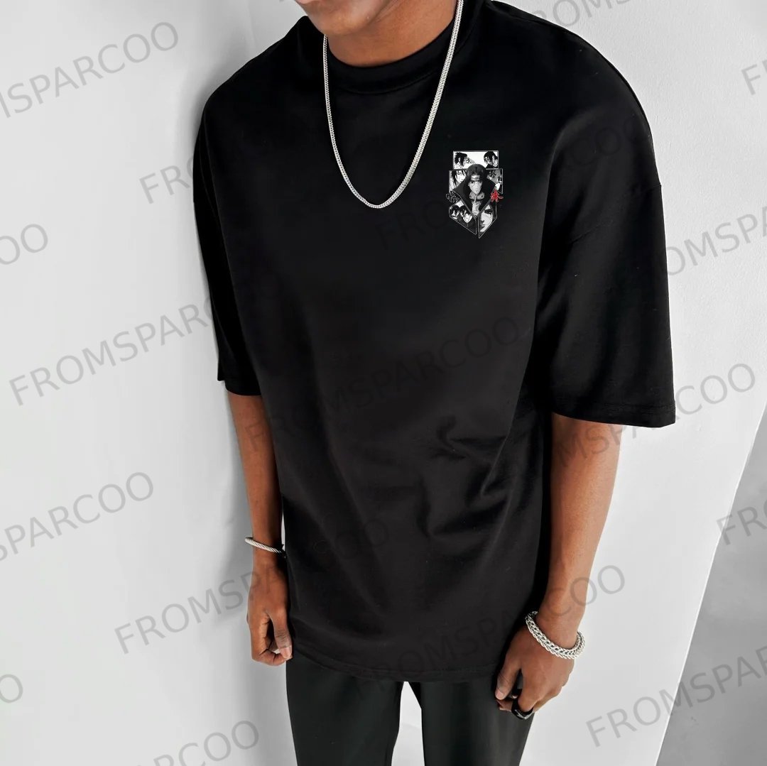 Unisex  Ninja Anime Print T-Shirt