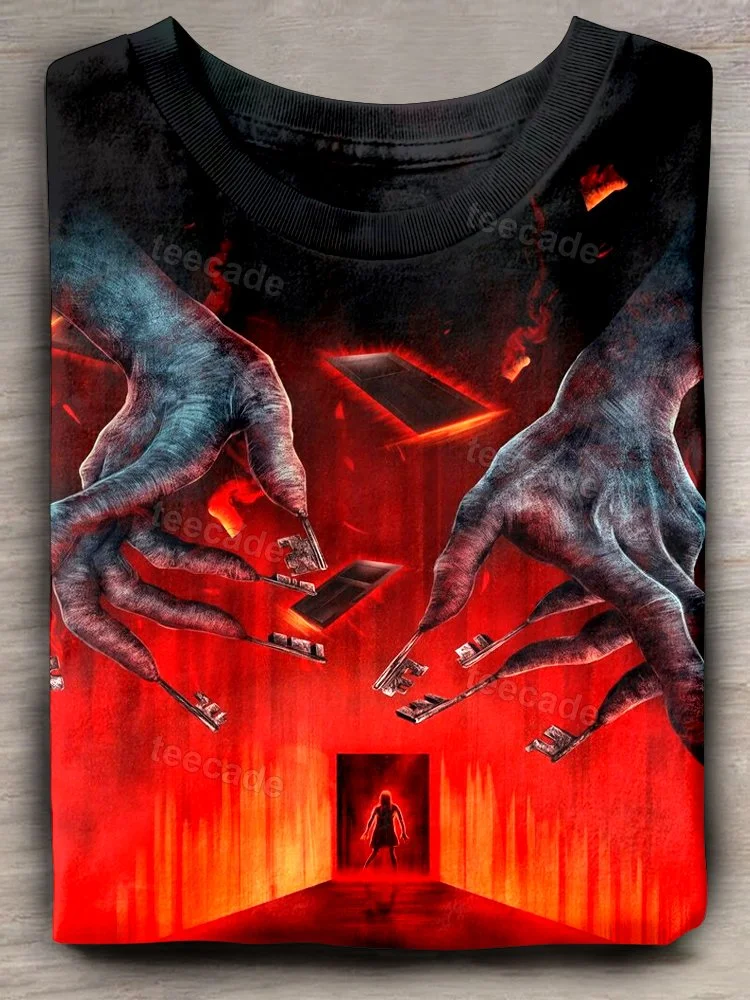 Teecade Insidious Movie Art Print T-shirt