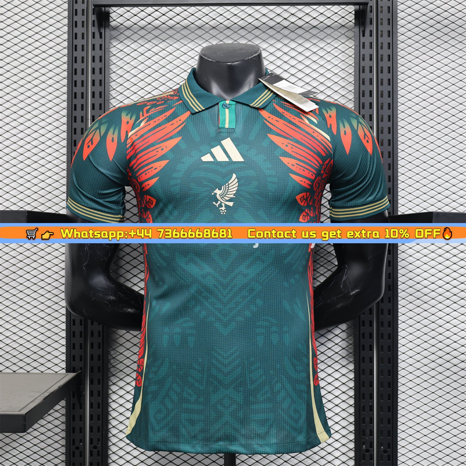 Mexico 2025 Red Eagle Special Edition Green Jersey - Player Version