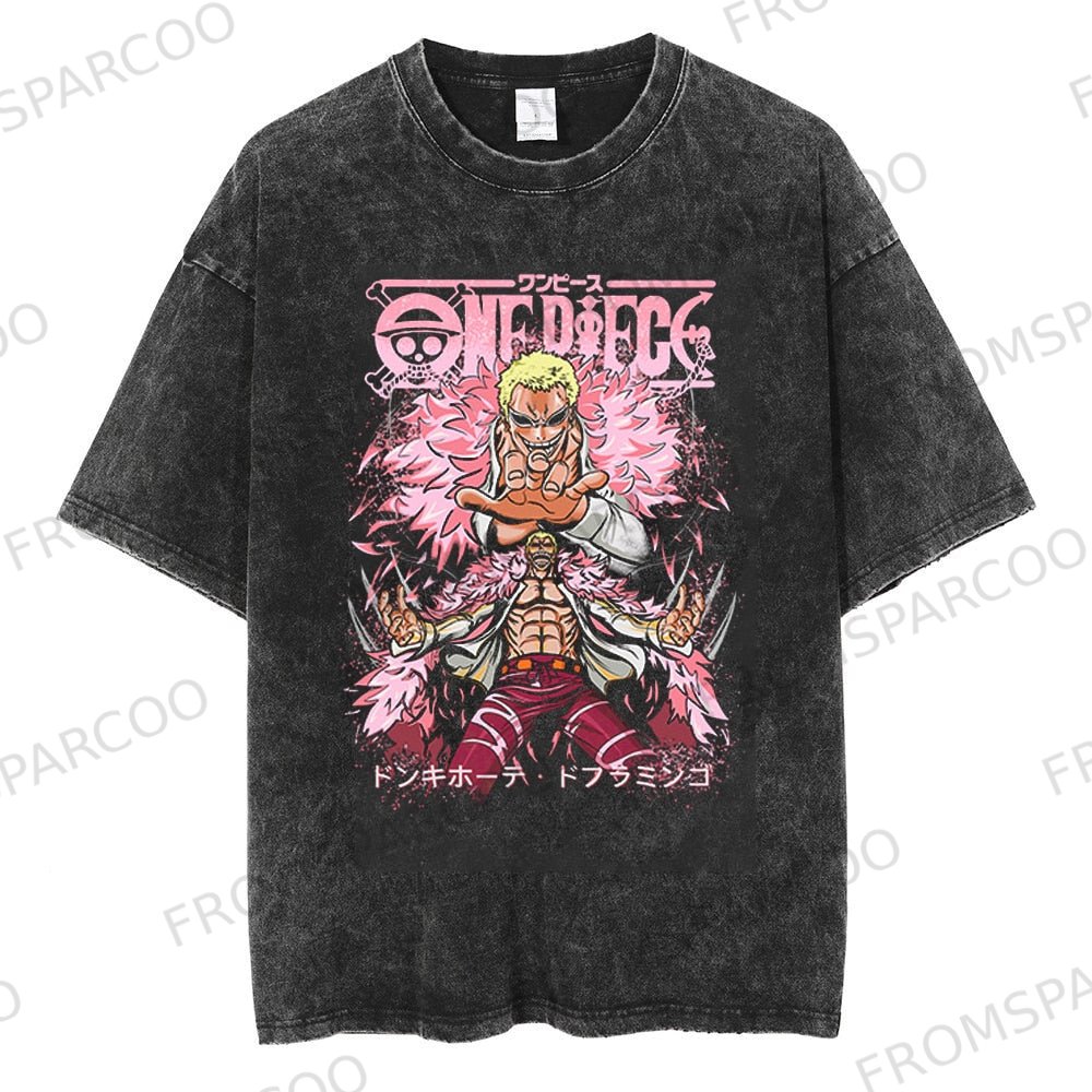 "Doflamingo" Vintage Oversized T Shirt