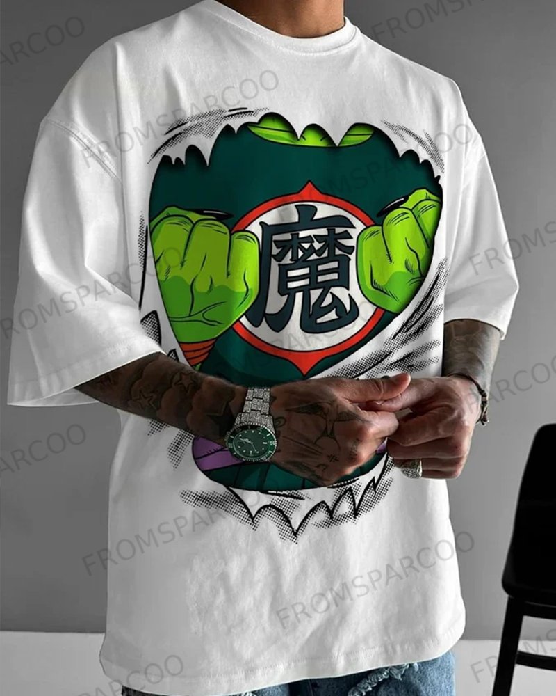 Unisex DB Anime Print T-Shirt