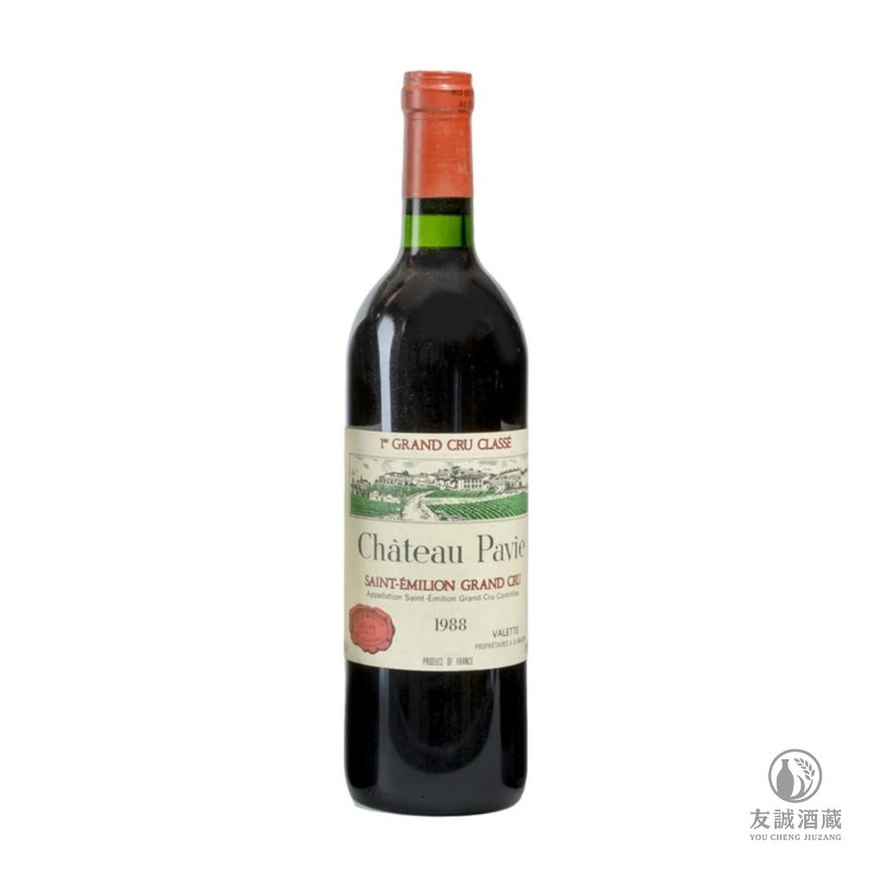 1988 Chateau Pavie 年柏菲酒莊紅酒 友誠酒藏