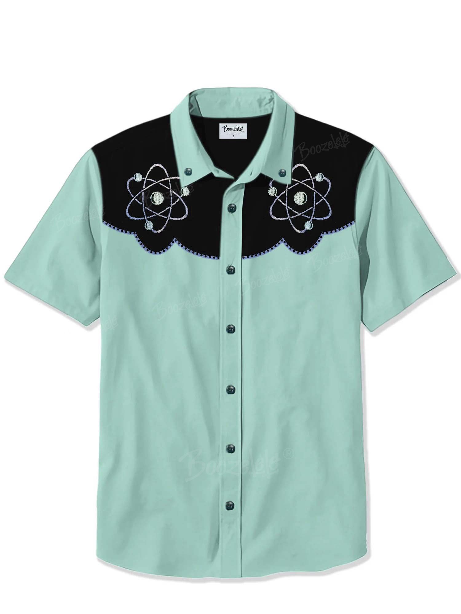 1950s Atomic Vintage - 100% Cotton Shirt