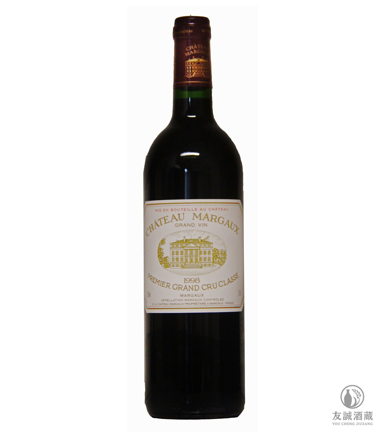 1998年Chateau Margaux 瑪歌紅酒 友誠酒藏