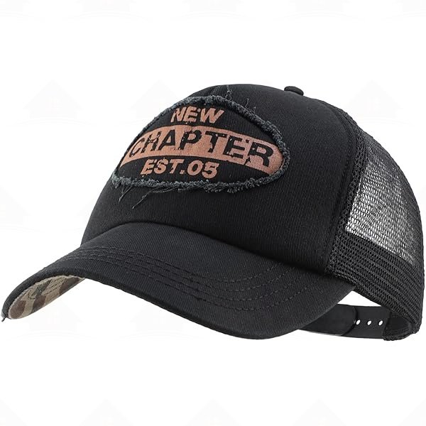 Home Prefer Men's Vintage Mesh Trucker Hat Outdoor Sport Summer Baseball Cap