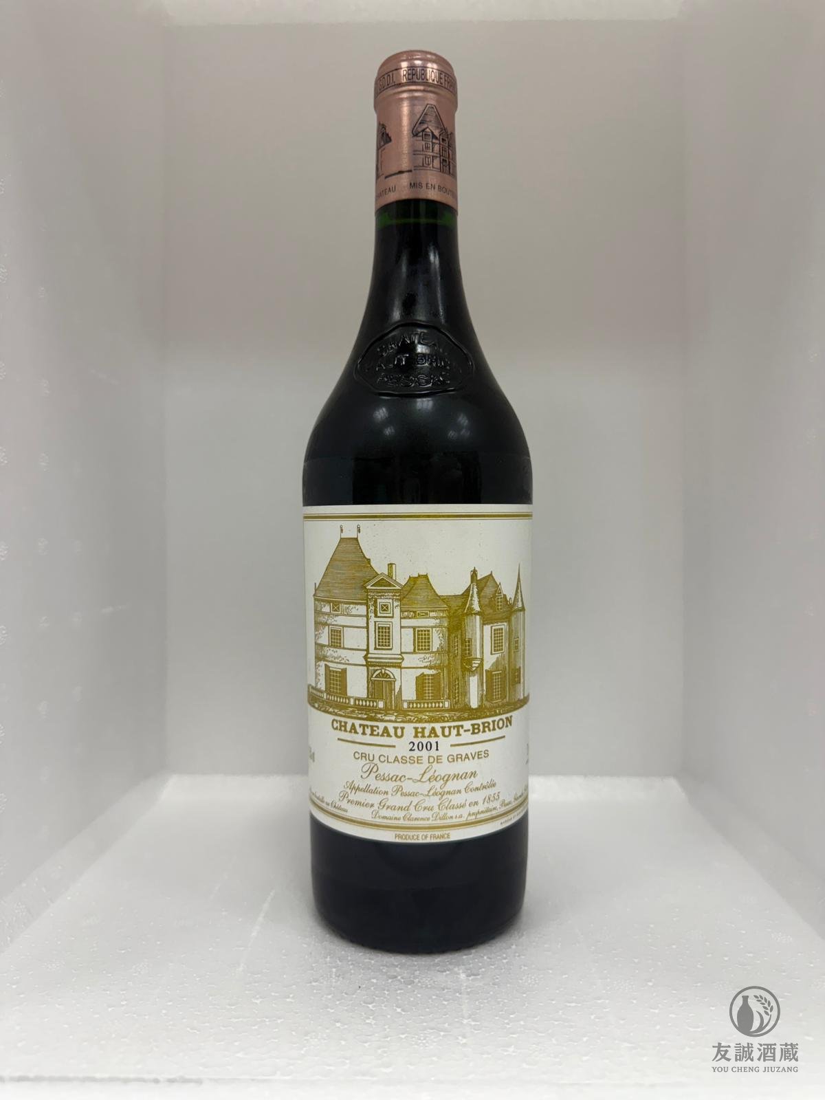 【D1448】侯伯王 Haut-Brion 2001｜經典年份｜完美靚品｜品鑒價 友誠酒藏