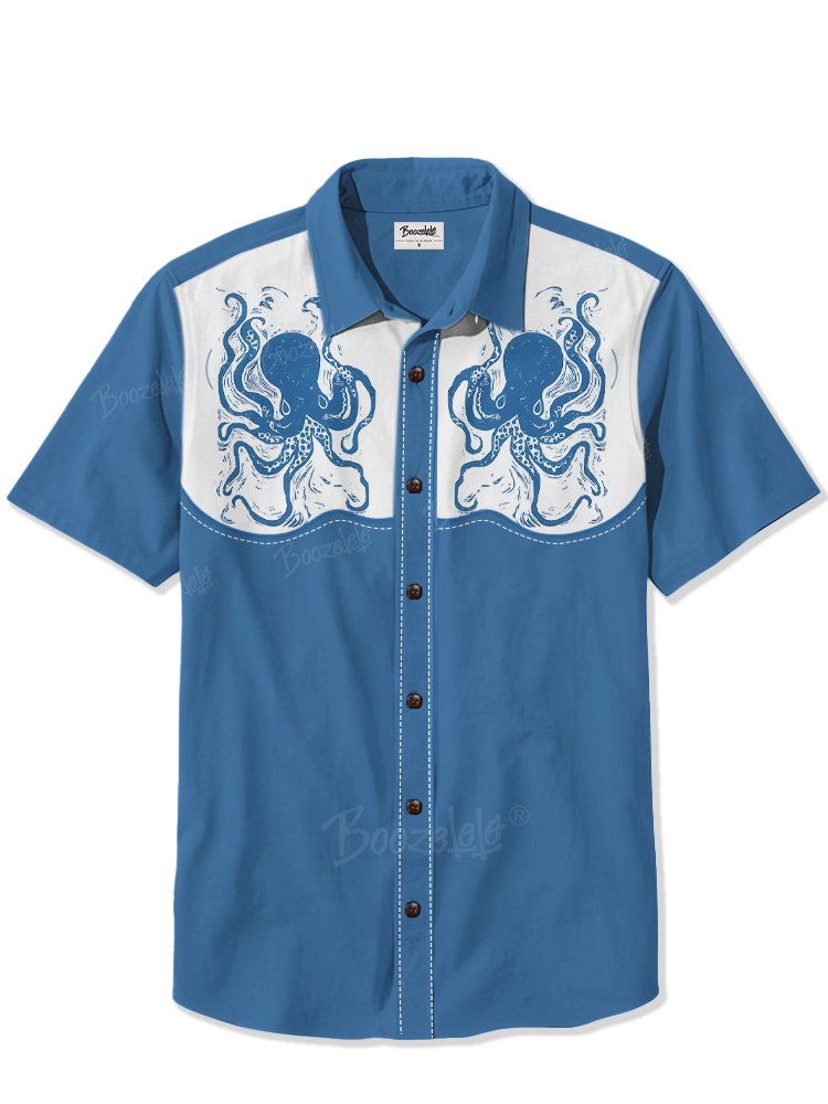 Mr. Octopus  - 100% Cotton Shirt