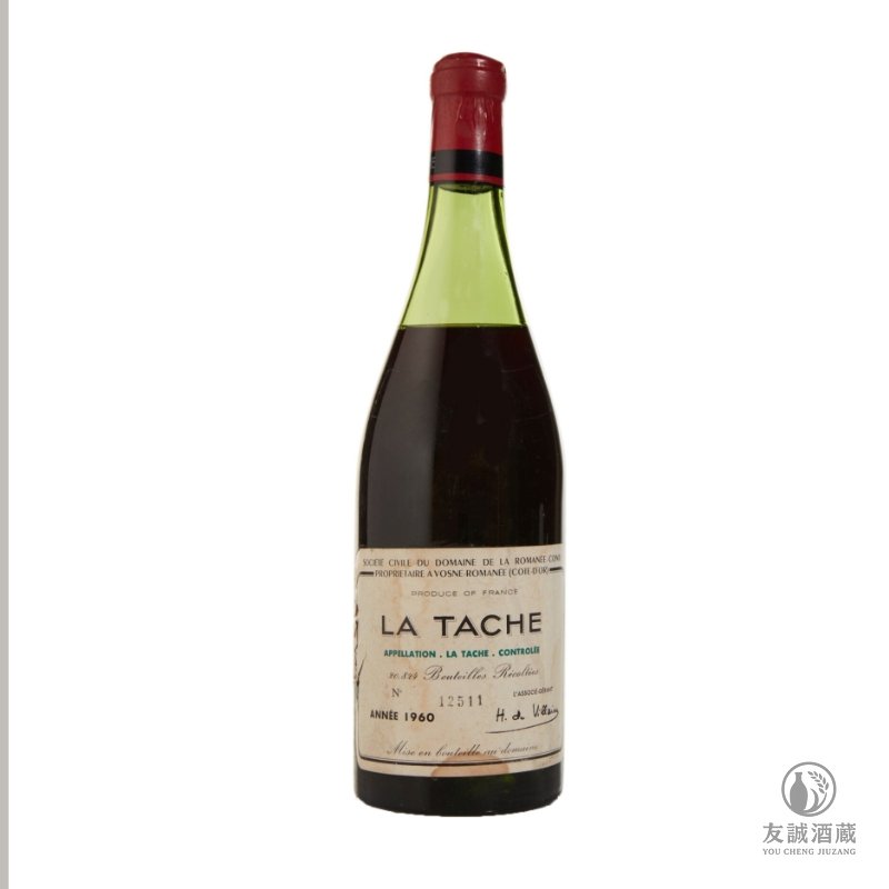 1960年 Roman&eacute;e-Conti La T&acirc;che 拉塔希特級園紅酒 友誠酒藏
