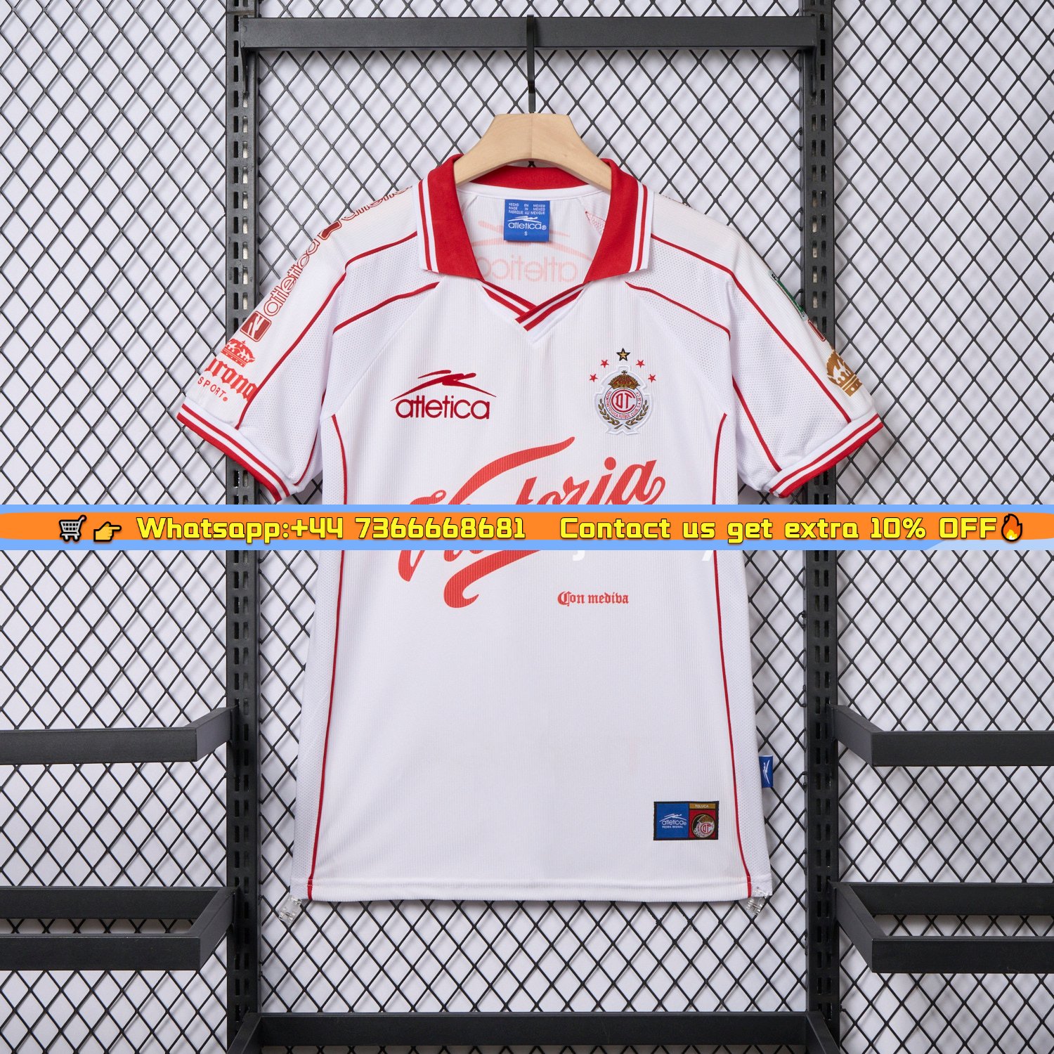 Retro Toluca 1999-00 Away Jersey