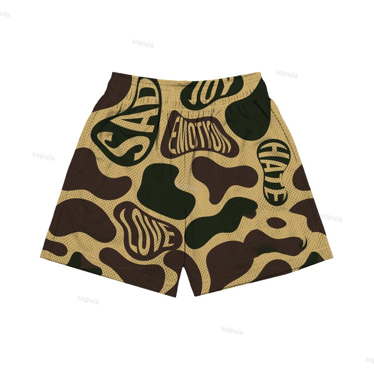 Sopula Emotional Camo Mesh Shorts