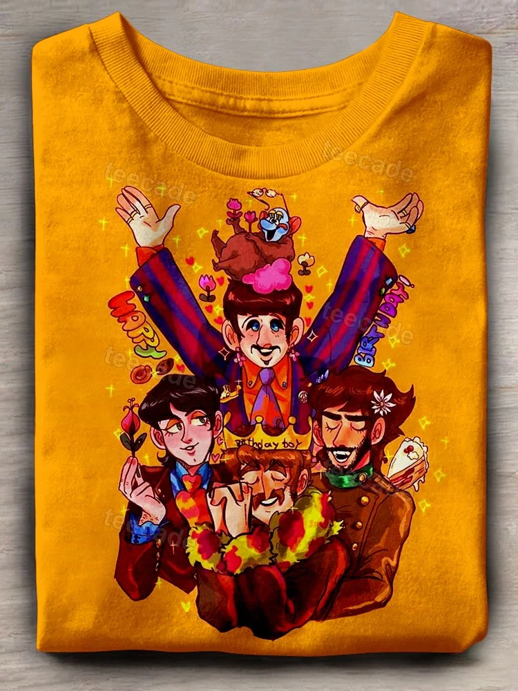 Teecade The Beatles Band T-shirt