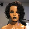 Short Black Hair Curly Wig