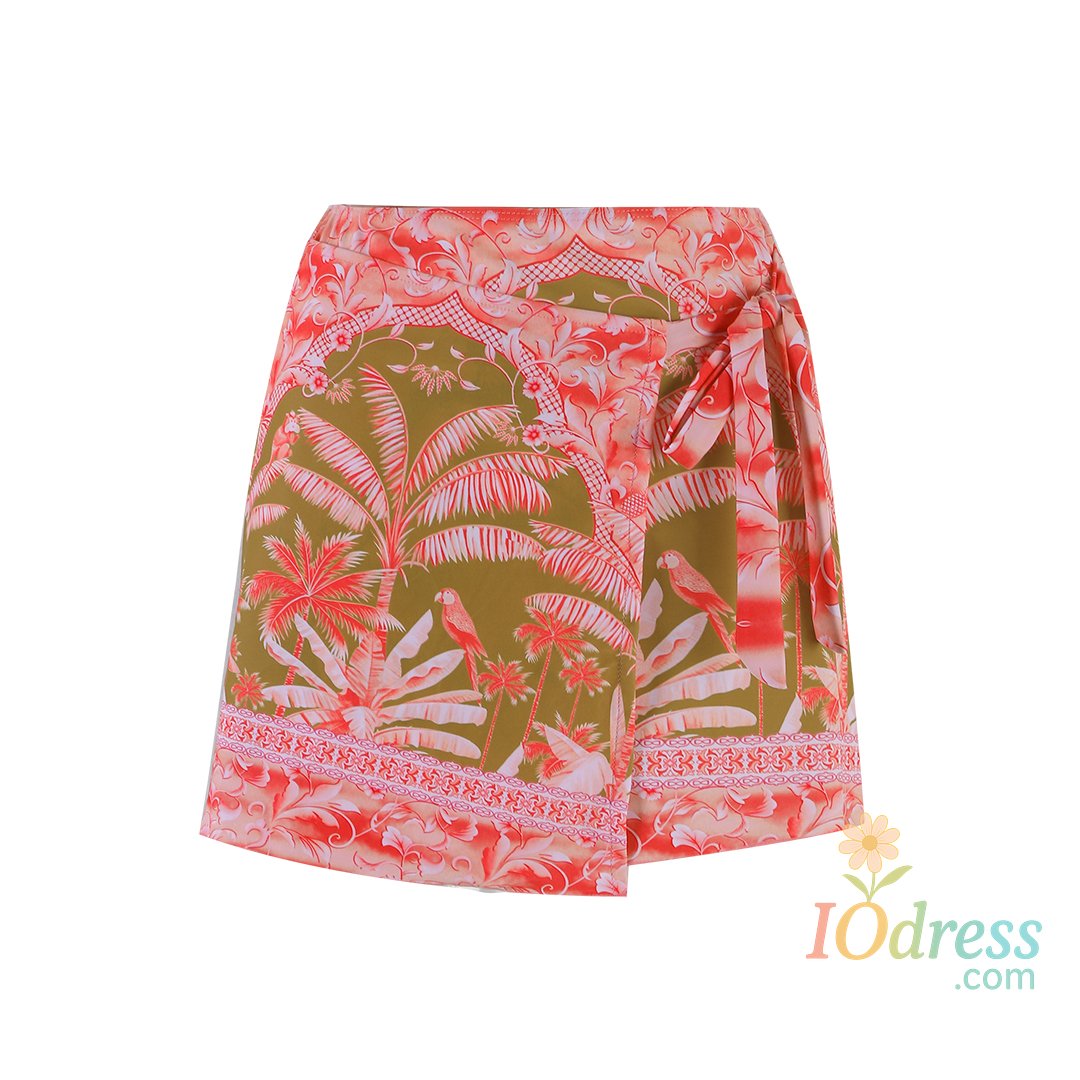 IO Dress 2025 Floral Print Shoulder Ruffle One Piece Swimsuit With Cover Up Women Swimwear Sexy Swim Suit Monokini Bodysuit Bathing Suit