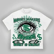 Money Makers Graphics Fly Rich Printed Casual T-Shirt