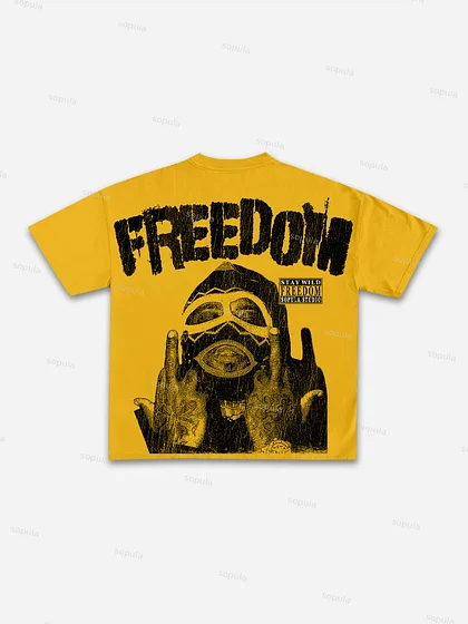 Sopula Burning Faith No 23 Graphic Blokette Blokecore T-Shirt