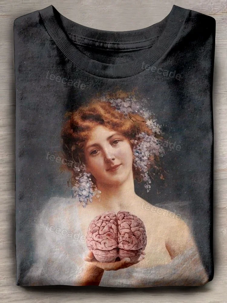 Teecade Teecade USE IT Art Print T-shirt