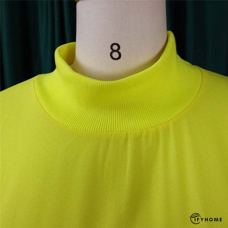 Solid Color Irregular Fashion Plus Size Cowl | IFYHOME