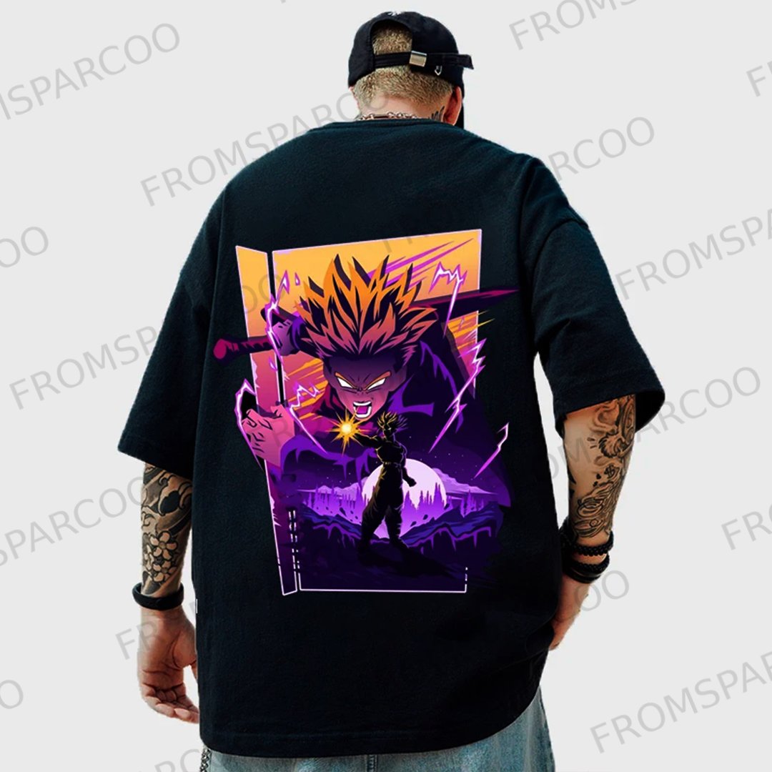 Unisex Dragon Ball Anime Print T-Shirt