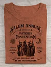 Graphic Tee Women's Salem Witch Convention Casual Sweatshirt