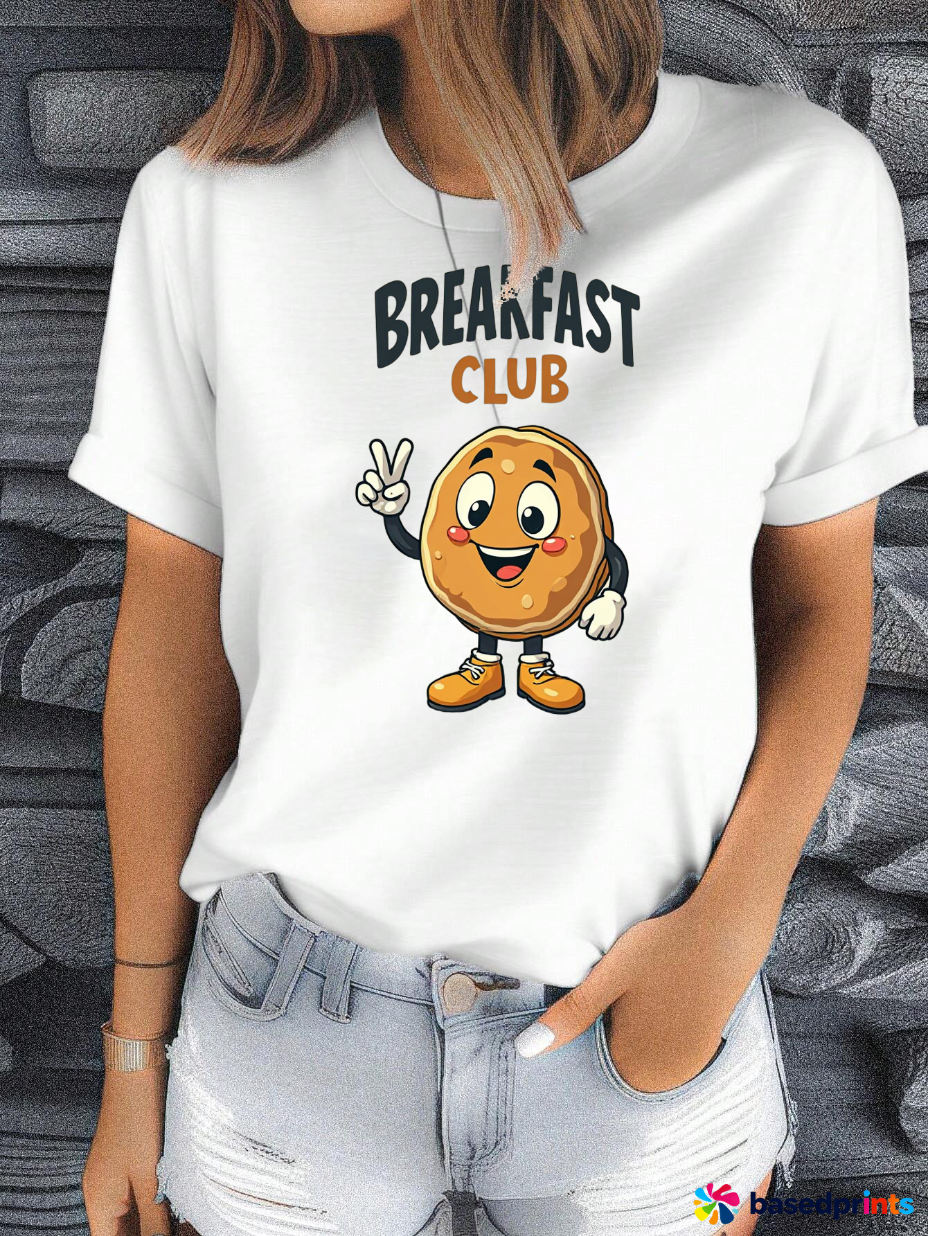 Breakfast Club Cookie T-Shirt Casual Tee