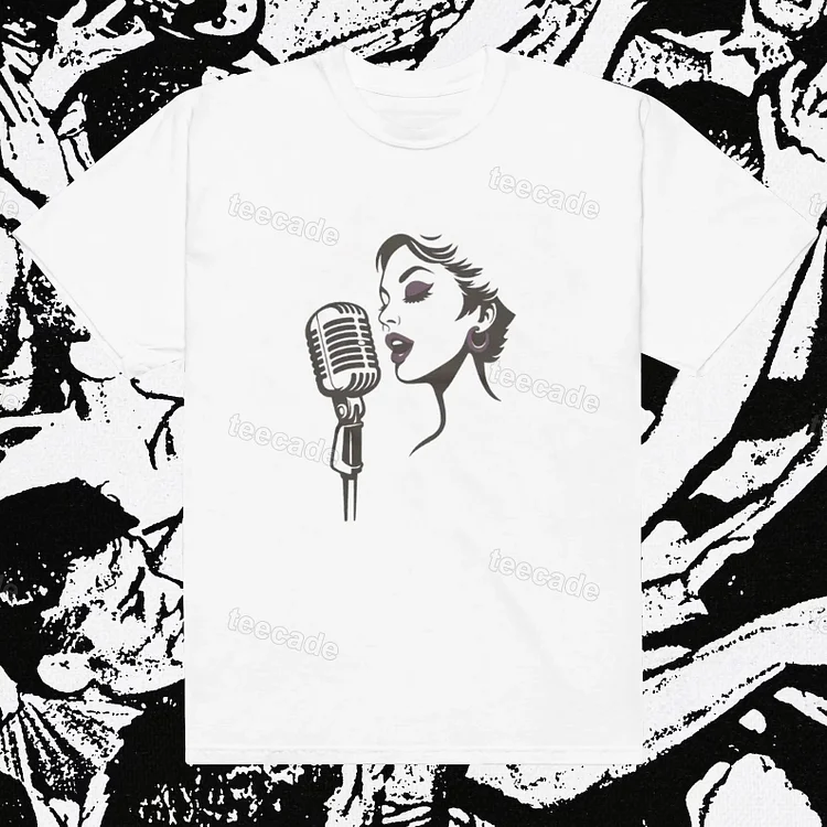 Teecade Teecade Singer Female T-shirt