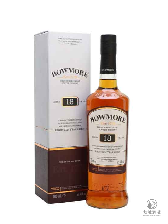 波摩Bowmore 18年威士忌 友誠酒藏