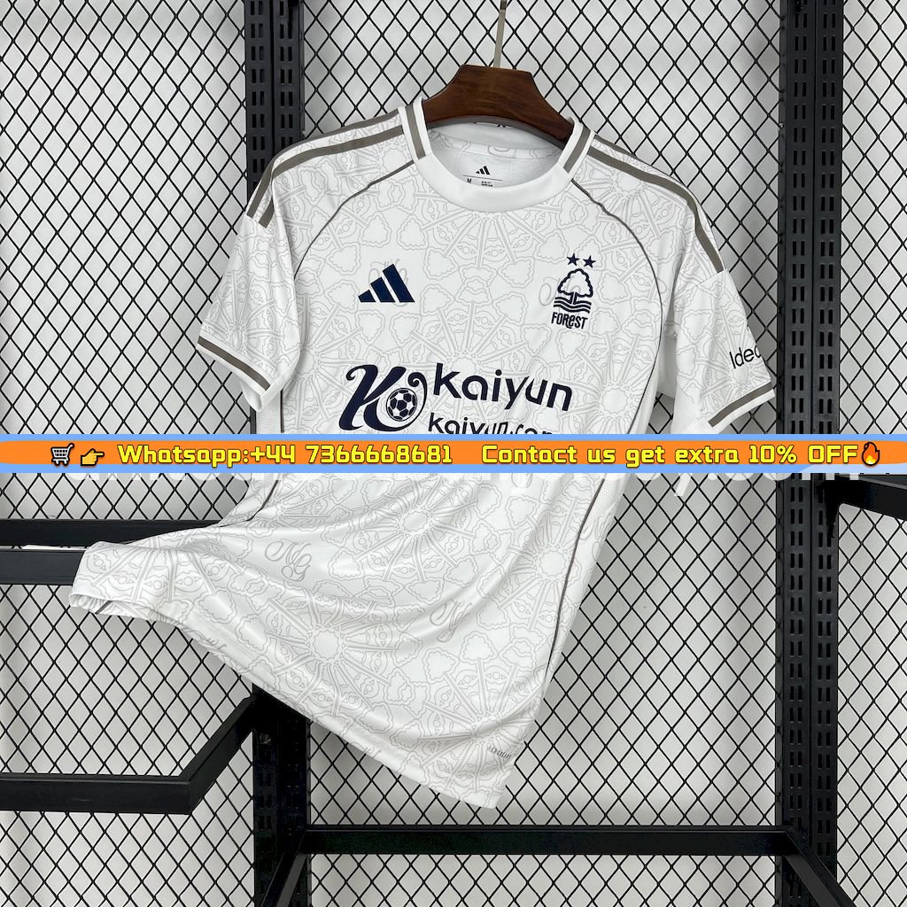Nottingham Forest 25-26 Away Jersey - Fans Version