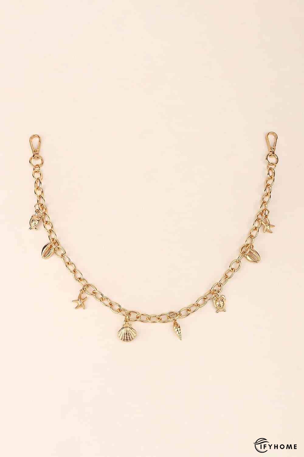 Sea Element Charm Iron Chain Belt | IFYHOME