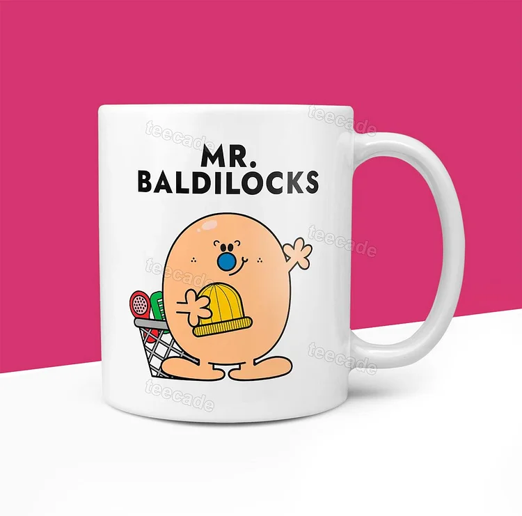 Teecade Teecade Novelty Mr Baldilocks Mug