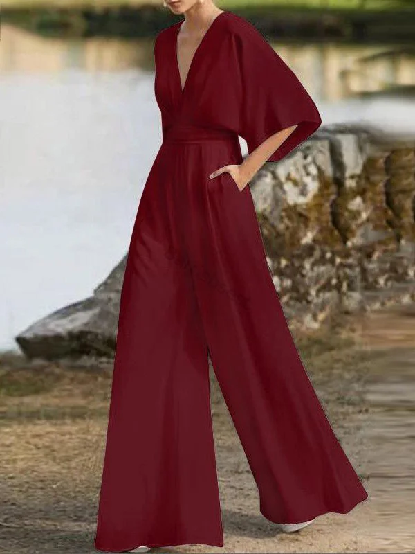 Ladies Fashion Elegant Casual  Jumpsuit
