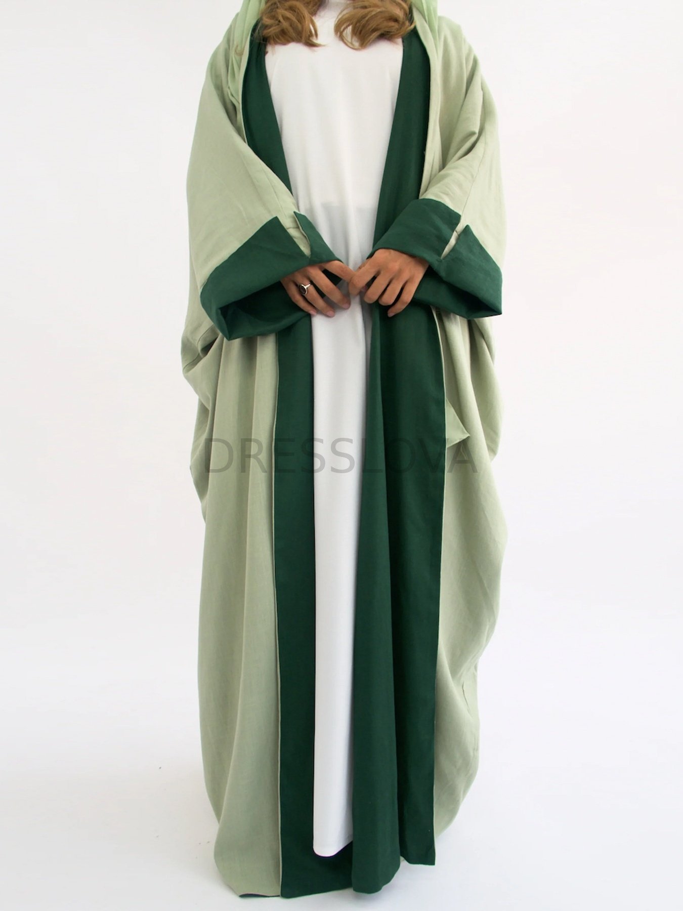 Drapery Robe Reversible Elegant Cardigan Robe