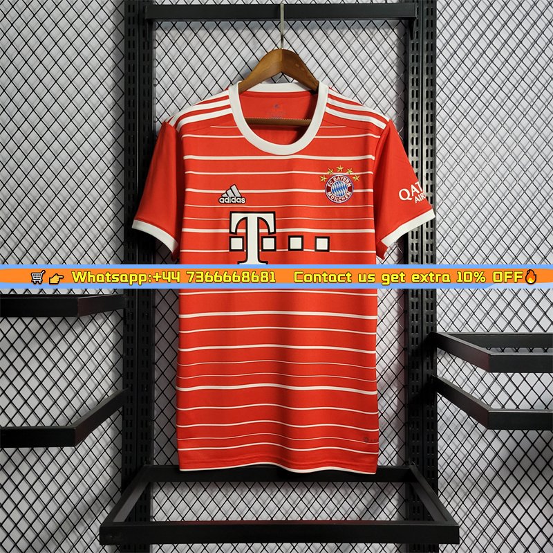 Bayern Munich 22/23 Home Stadium Jersey - Fans Version