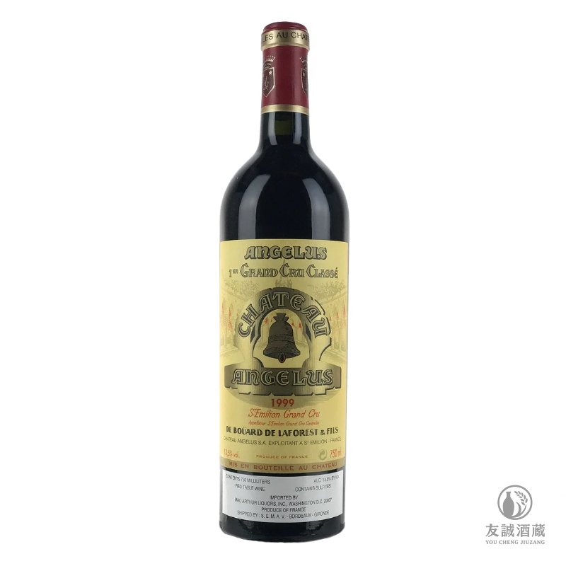 1999年 Chateau Angelus 金鐘紅酒 友誠酒藏