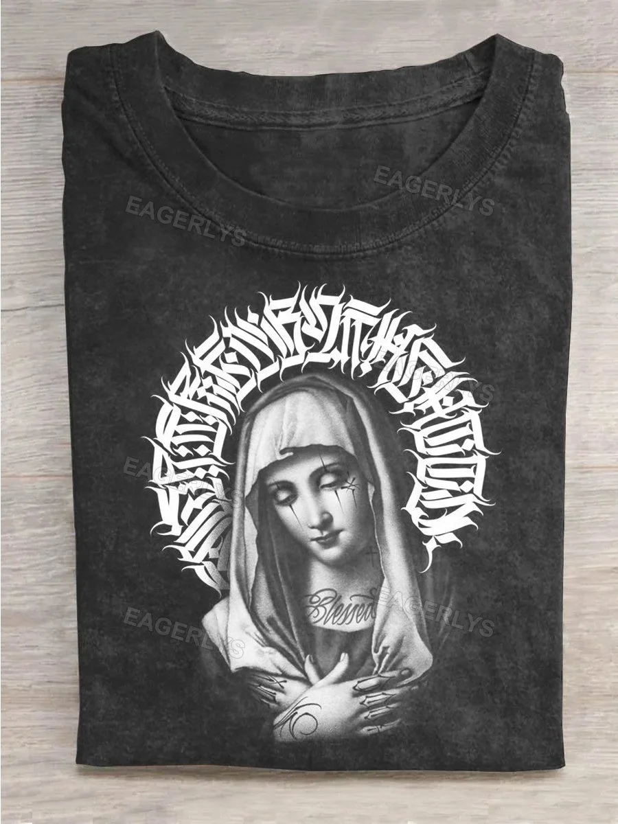 Eagerlys Nun in Confession T-shirt Eagerlys