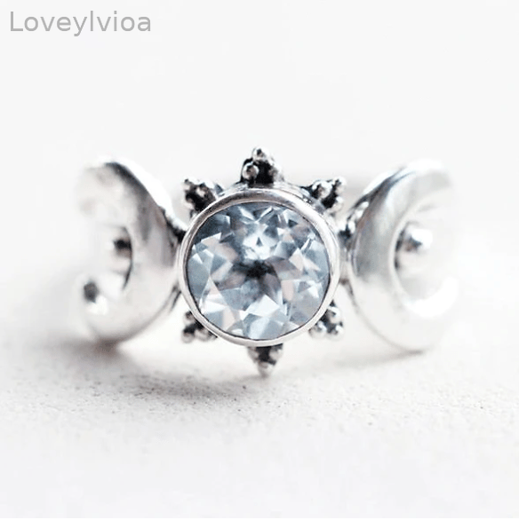 The Mystic Moon Goddess Ring