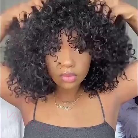 Ready To Go Glueless Short Bob Curly Wig