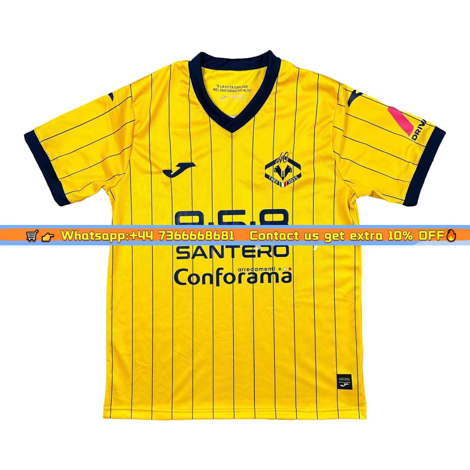 Hellas Verona 24-25 Scudetto 40 Years Commemorative Jersey - Fans Version