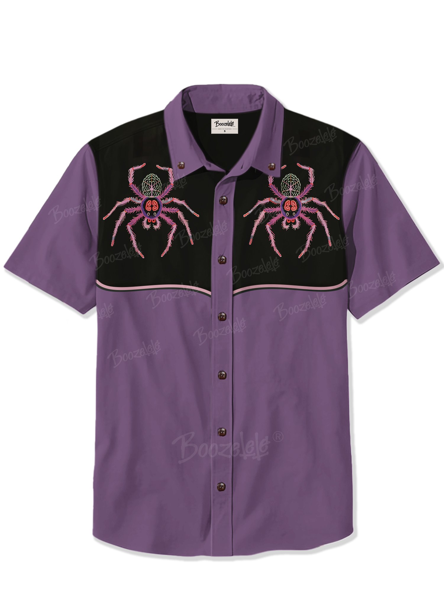 Western Retro Spider - 100% Cotton Shirt