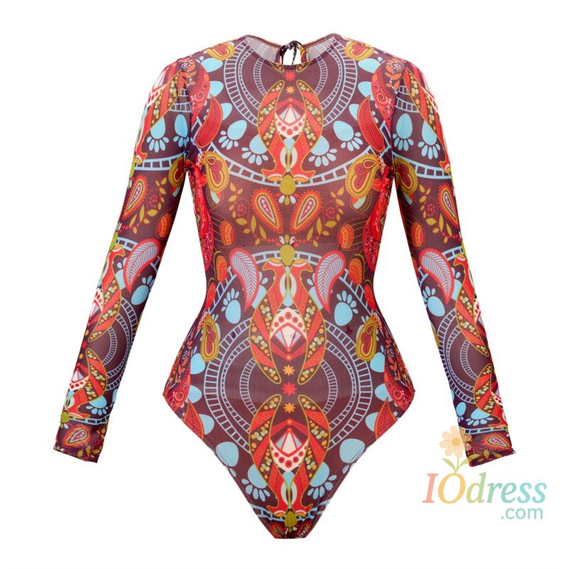 IO Dress New High Waist Sexy Swimsuit Women Summer Bathing Suit Bikini Set Long Sleeve Swimwear Women Beach Swimming Suit For Female