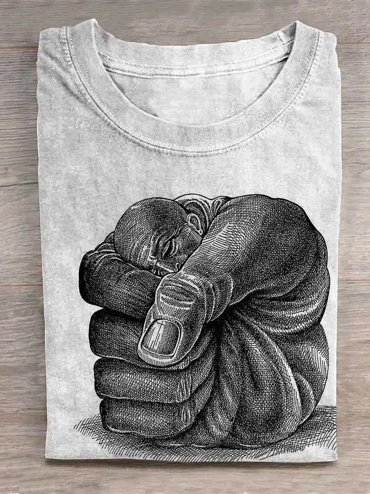 Teecade Teecade Sleeping in The Iron Fist T-shirt