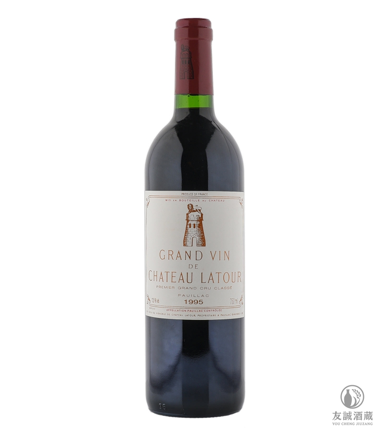 1995年 Chateau Latour 拉圖紅酒 友誠酒藏