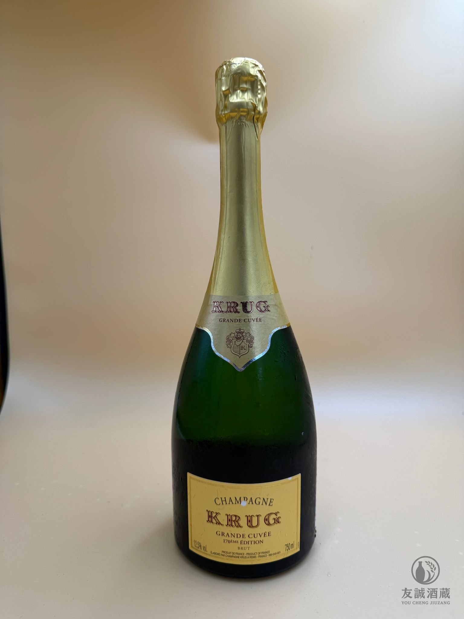 【0197】庫克 Krug Grande Cuv&eacute;e 170版｜完美全品相｜鑑賞價 $1,500 友誠酒藏