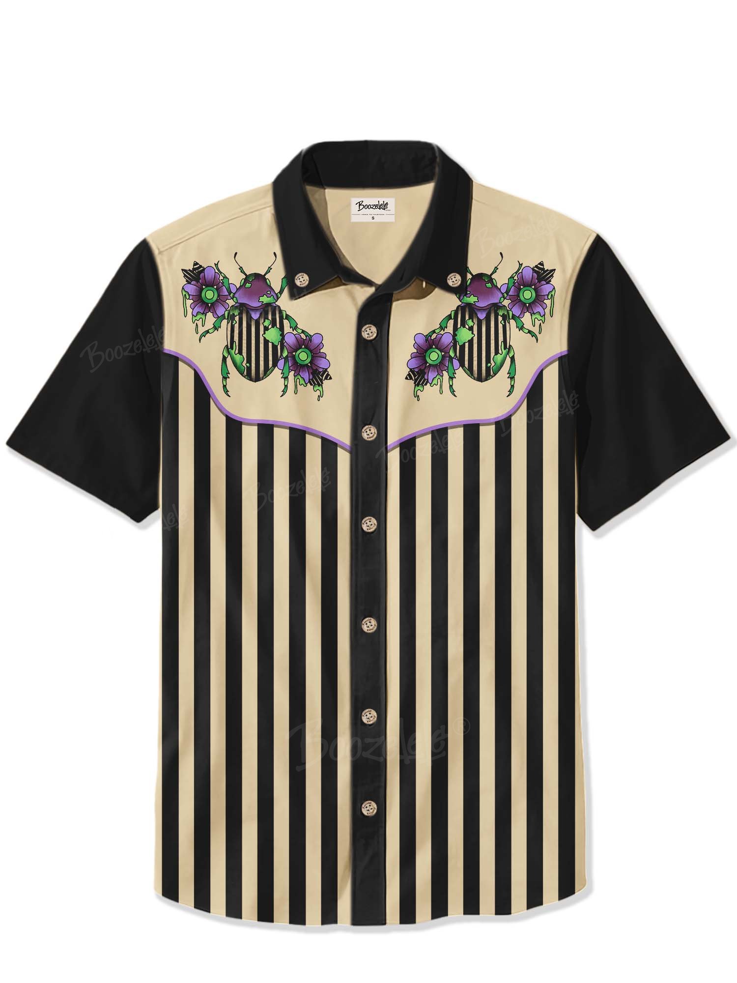 Halloween Flower Beetle - 100% Cotton Shirt