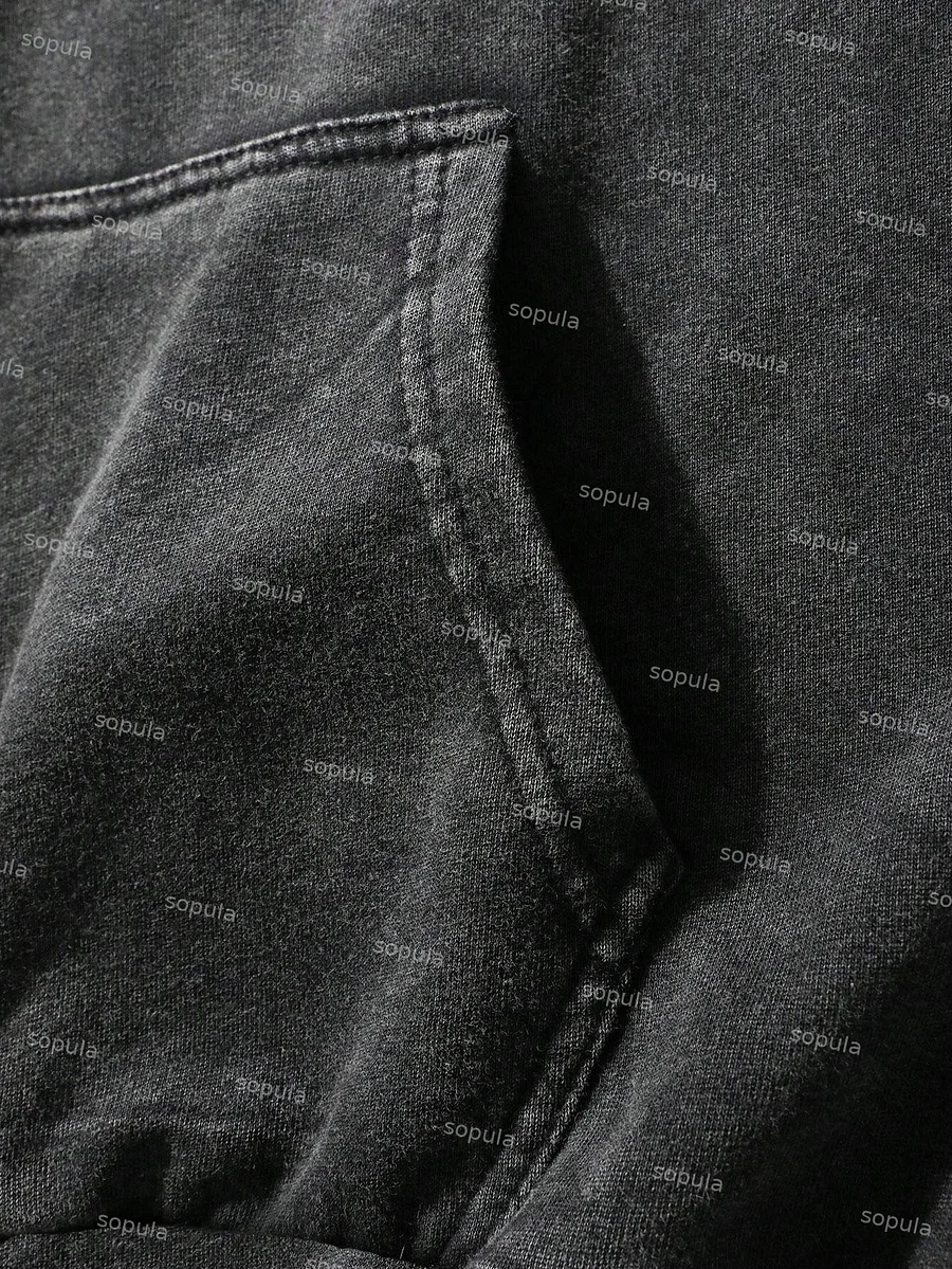 City Of Angels Zombies Graphic Washed Hoodie