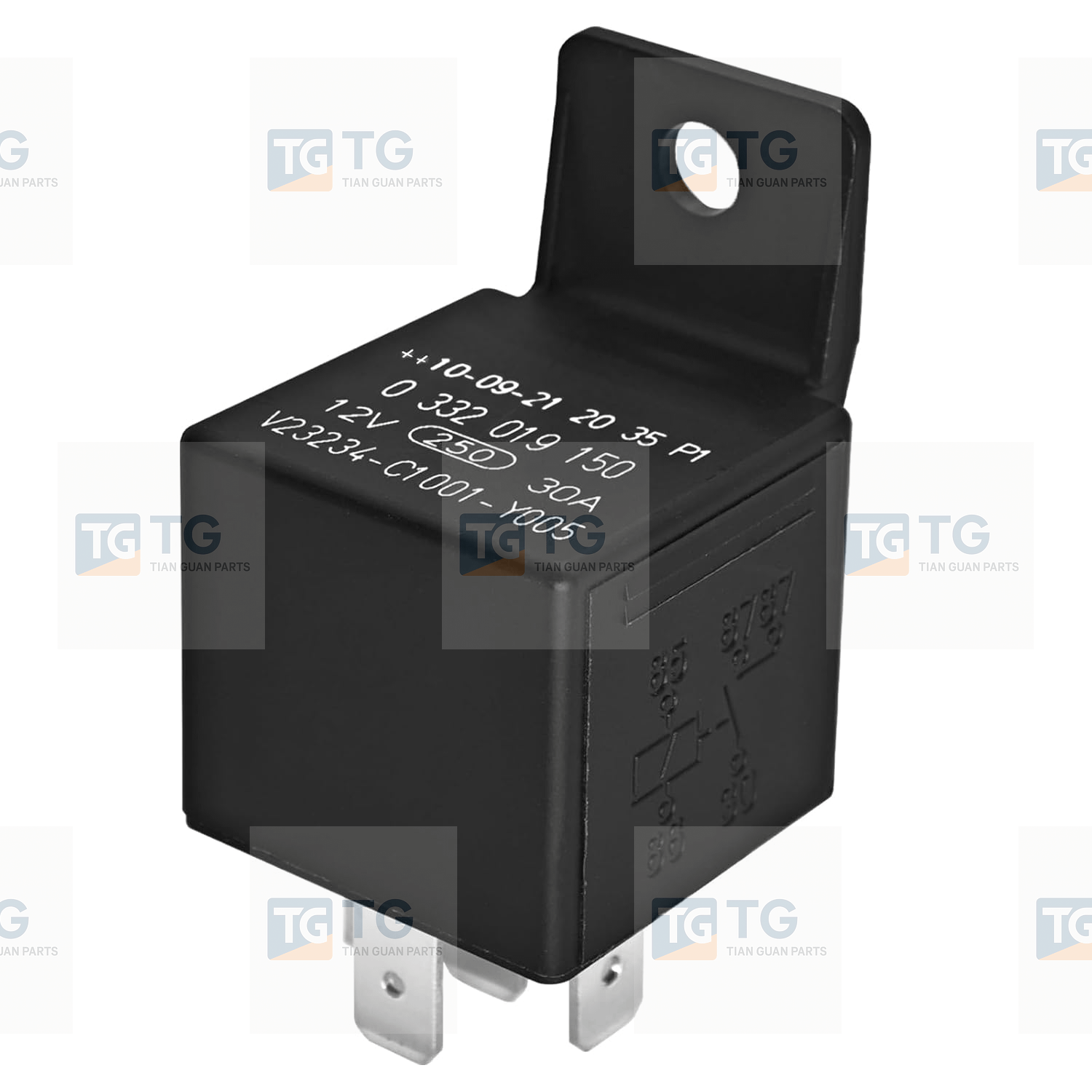 12VDC 5Pins V23234-C1001-Y005  0332019150  Mini General Purpose Relay Quick Connect