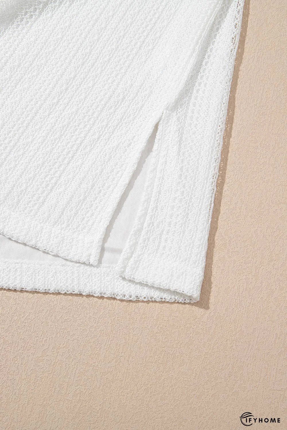 Textured Knit Tank Top and Drawstring Shorts Set | IFYHOME