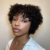 Lovely Glueless Short Afro Kinky Curly Wigs for Black Women